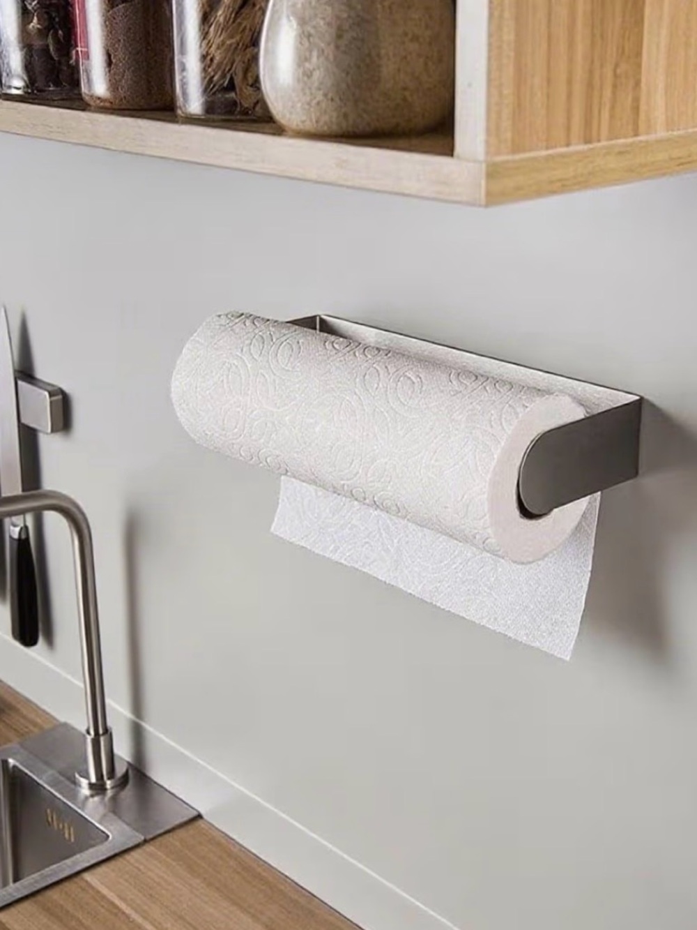 Self Adhesive Paper Towel Holder- NEW in box